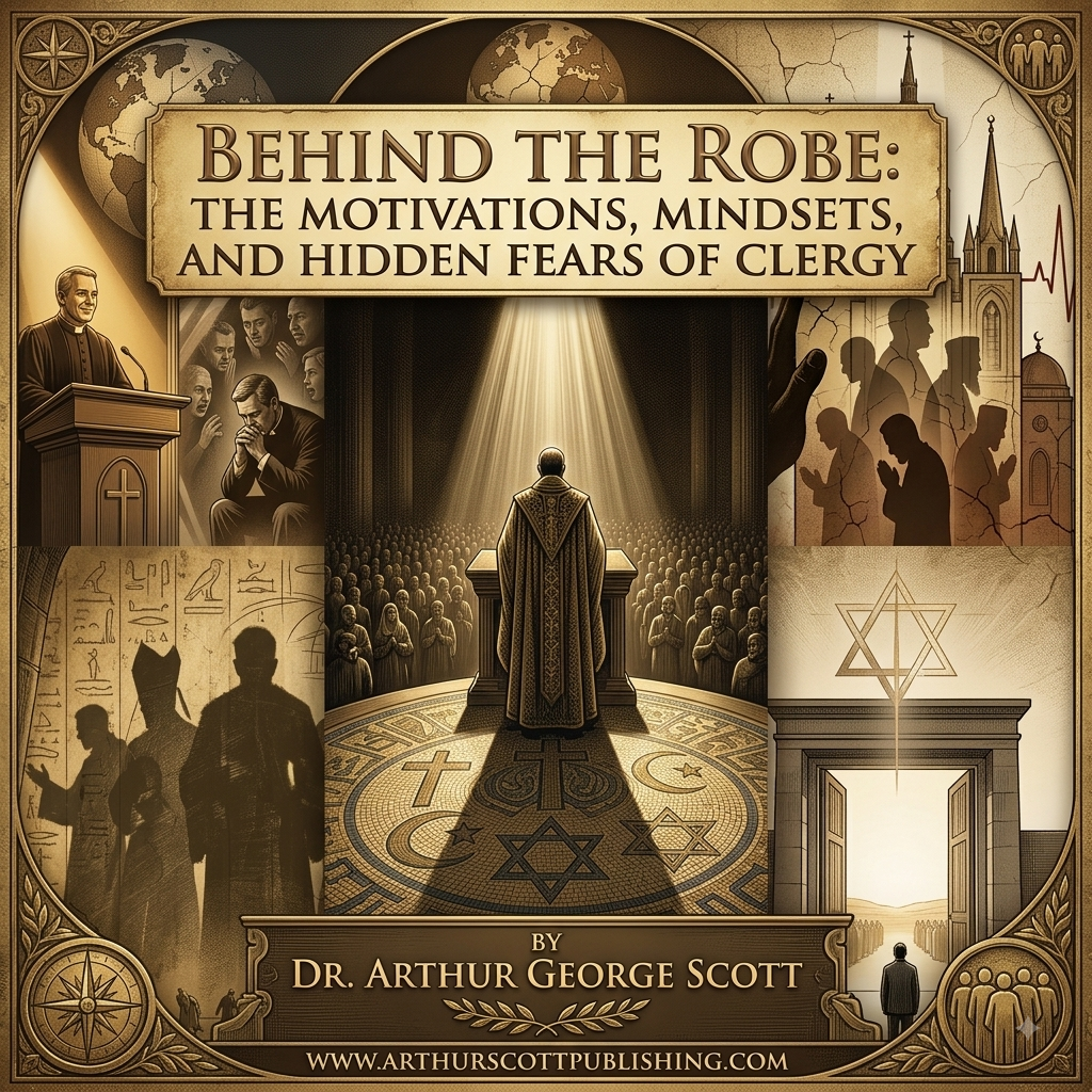 Behind the Robe book cover by Dr. Arthur George Scott